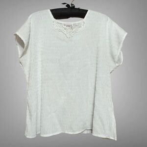 VINTAGE JOANNA PLUS BLOUSE SIZE 20W